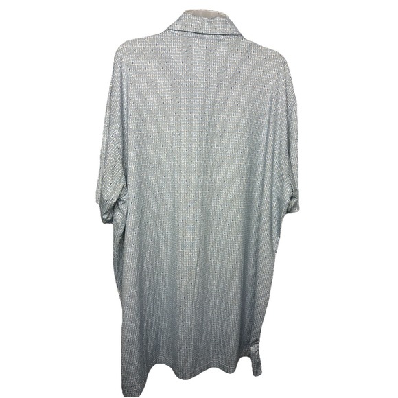 Peter Millar Summer Comfort Men's XL Short Sleeve Polo Shirt Cocktail Pattern - Picture 5 of 9